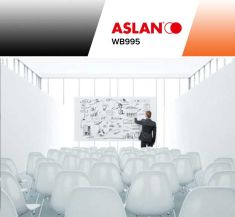 Aslan WB 995 Tableau Blanc Largeur 137cm