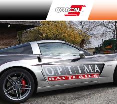 Film coulé blanc noir Oracal 951