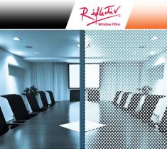 Film décoratif Reflectiv INT 343 points blancs