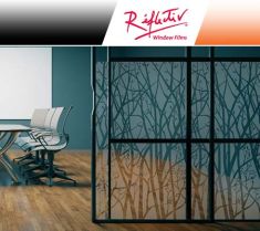 Reflectiv INT 530 Arbres Transparents Largeur 152cm
